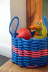 3 Stripe Rope Mat Basket