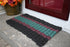 Five Stripe Rope Mat - Black, Burgundy, Hunter Green