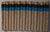 Four Stripes - Light Tan, Navy, Light Blue, Light Tan Rope Mat - Maine Rope Mats