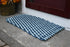 Double Weave Rope Mat - Navy, Seafoam