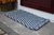 Double Weave Rope Mat - Navy, Light Tan - Maine Rope Mats