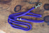 Purple Dog Leash with White & Purple Whipping