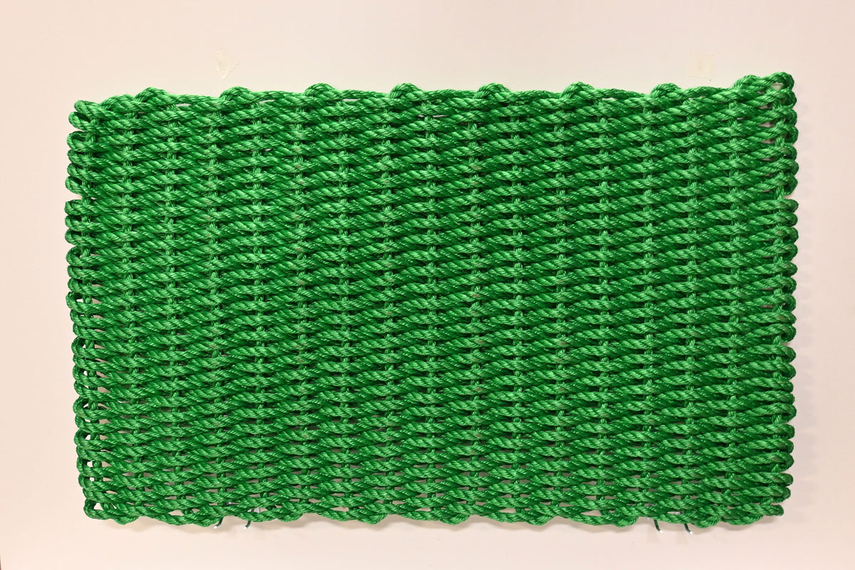 Solid Rope Mat - Green – Maine Rope Mats