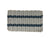 ON SALE - Five Stripe Rope Mat - Silver, Navy - Maine Rope Mats