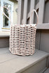 Solid Rope Basket - Light Tan