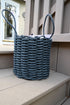Solid Rope Basket - Navy
