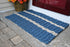 ON SALE - Five Stripe Rope Mat - Navy, Dark Tan