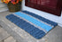 Five Stripe Rope Mat - Navy, Silver, Light Blue