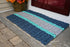 Five Stripe Rope Mat - Navy, Teal, Silver