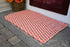 Double Weave Rope Mat - Orange, Light Tan