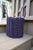 Solid Rope Basket - Purple - Maine Rope Mats