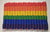 Rainbow Decorative Rope Mat - Maine Rope Mats