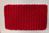 Solid Rope Mat - Red