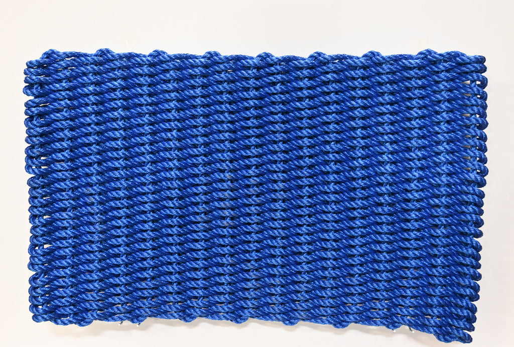 Solid Rope Mat - Royal Blue – Maine Rope Mats