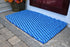 Double Weave Rope Mat - Royal Blue, Light Blue