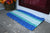 Five Stripe Rope Mat - Royal Blue, Teal, Seafoam - Maine Rope Mats