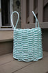 Solid Rope Basket - Seafoam