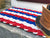 Patriotic Mat: Red White & Blue - Maine Rope Mats